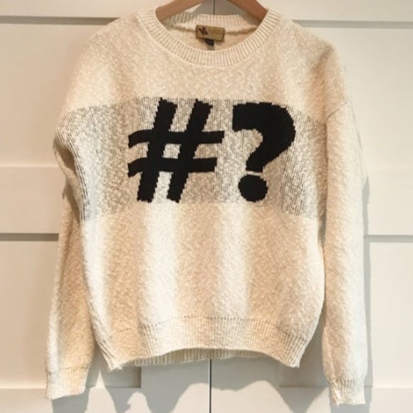 Anthropologie x Katsumi Punctuation Statement Sweatshirt - Picture 6 of 6